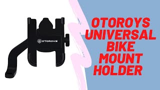 OTOROYS Metal Bike Mobile MountHolder 360 Degree Rotation for Scooty  Bike amp Cycle [upl. by Haraf]