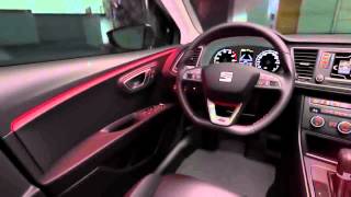 The New SEAT Leon ST  LED interior lighting [upl. by Rehportsirhc]