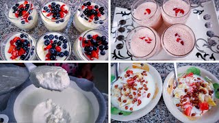 5 Easy Yoghurt Recipes😋 [upl. by Leinod]