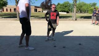 Finale pétanque  trophée FRAMATOME 2022  Cadarache vs St Marcel [upl. by Shulins]