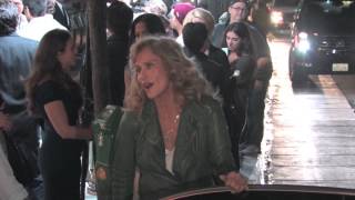 Lauren Hutton Attends Lucky Brand Store Opening [upl. by Siver]