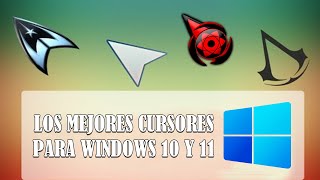 Mejores Cursores Para WINDOWS 111087XP [upl. by Ines]