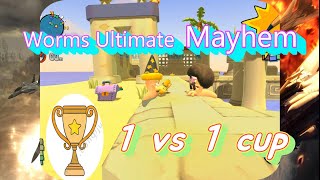 Worms Ultimate Mayhem World Cup 2024 18 Extra EmishkaRussia vs KOSHKEERussia [upl. by Ferneau]