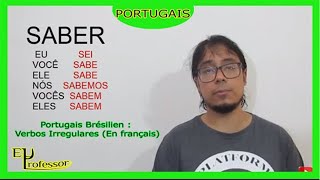 Portugais Brésilien  Verbes Irréguliers [upl. by Nolrev]