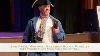 Provincetown Town Crier Competition 2024 [upl. by Ile92]