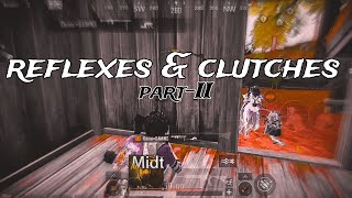 reflexes amp clutches montage part2  bgmi phonk trending youtubevideos reflexes cluthes [upl. by Yajet]