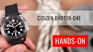 HANDSON Citizen Promaster Solar Tough Super Titanium BN011804E [upl. by Edmanda]