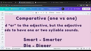 Comparative and superlative adjectives [upl. by Kilian]