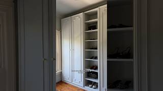 Walk in closet makeover part 2 diy diyroom homedecor roommakeover beforeandafter interiors [upl. by Peti]