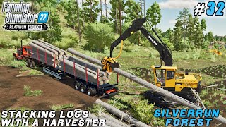 From logs to wood chips A 430K liters harvesting procedure  Silverrun Forest  FS 22  ep 32 [upl. by Gow]