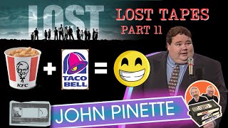 🤣JOHN PINETTE 🍗🌮 KFC  TACO BELL  ITALIAN GELATO 🇮🇹 THE LOST TAPES PART 11 😆 reaction funny [upl. by Hesther127]