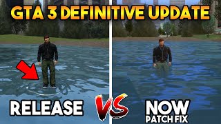 GTA 3 DEFINITIVE EDITION  RELEASE VS UPDATED NOW [upl. by Trawets]