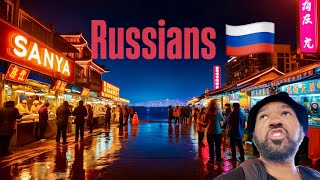 Why Russians Visit Sanya China  Discovering a Vibrant Night Market [upl. by Dieball]