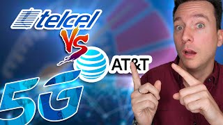 5G de Telcel vs ATampT [upl. by Eyatnod126]