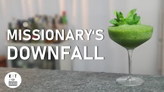 Missionarys Downfall Cocktail  Ein Don The Beachcomber Tiki Klassiker [upl. by Nets]