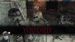 finally made it to the castle  dark souls II scholar of the first sin  part 9 [upl. by Ainecey]