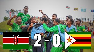 🏆 COSAFA Cup 2024  Kenya vs Zimbabwe  GOALS  HIGHLIGHTS ⚽ [upl. by Valry]