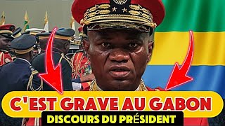 Discours polémique du président Gabonais [upl. by Chak]