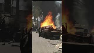 Just Happened Iranian Troops Destroy Merkava Tank Convoy in City 300 shorts arma3 [upl. by Kessler]