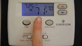 Thermostat Programing [upl. by Coraline]