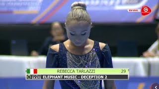 Rebecca Tarlazzi ITA  Short Program  Senior Ladies  Mundial 2023 [upl. by Haskel]