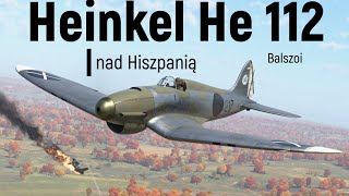 Heinkel He 112  nad Hiszpanią [upl. by Anyal]