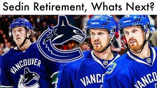 The Sedin Brothers Announce Retirement Whats Next For Vancouver [upl. by Hewie]