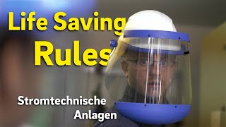 Life Saving Rules  Stromtechnische Anlagen [upl. by Ilario]