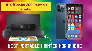 HP OfficeJet 200 Portable Printer  2024 Review [upl. by Sheedy678]