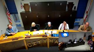 City of Keystone Heights Council Meeting 5624 [upl. by Odama]