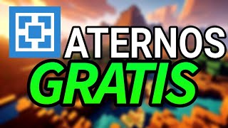 Como CREAR GRATIS un SERVER con ATERNOS en 2024 [upl. by Hadria]