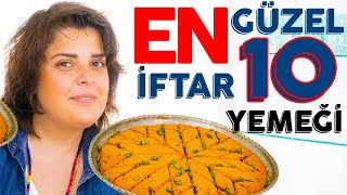 EN İYİ 13 İFTAR YEMEĞİ 🤤 Fıstıklı Sini Köftesi Suyuna Bandırmalık Güveç Tepsi Kebabı ve Dahası [upl. by Lerual782]