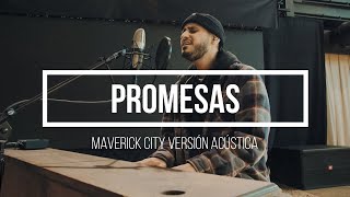 PISTA PIANO KARAOKE PROMESAS  MAVERICK CITY  VERSIÓN WORSHIP TOGETHER [upl. by Maro]