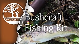 Bushcraft Fishing with a Hobo Hand Reel [upl. by Ahkos905]