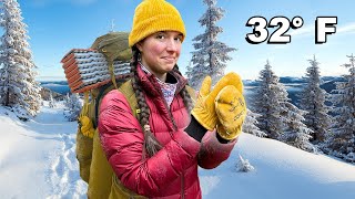 How I Stay Warm Hiking and Backpacking in Cold Weather [upl. by Ayenet]