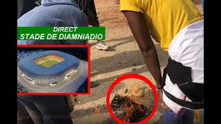 DIRECT  INAUGURATION DU STADE DE DIAMNIADIO UNE BOUSCULADE AU STADE AVEC [upl. by Frolick982]