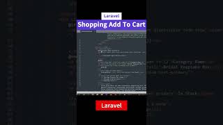 Laravel Shopping Cart  Shopping Cart Package in Laravel [upl. by Ardine755]