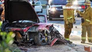 PAUL WALKER Fast and the Furious Dead at 40 in Fatal car crash Valencia California [upl. by Analla611]