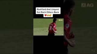 Rashford amp Lingard got each others back 😍 [upl. by Yllac]