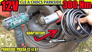 CLE A CHOCS 12V PARKSIDE LIDL PHSSA 12LI A1 boulonneuse impact wrench [upl. by Noira]