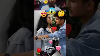 Girl reaction video in love trending funny comedy automobile dance jadu magic [upl. by Porter428]