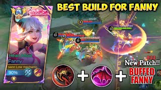 NEW PATCH FANNY IS FINALLY BUFFED🔥 OLD FANNY SUSTAIN IS BACK  Mobile Legends [upl. by Teerpnam]