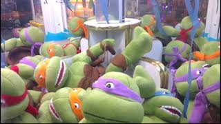 Teenage Mutant Ninja Turtles Wins at the Claw Machine [upl. by Eynenihc]