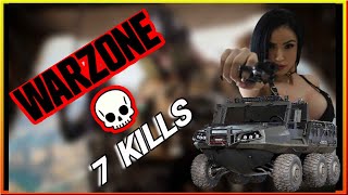 Borro 7 enemigos con Carro 7 kills with Car Call Of Duty Warzone Black OPS 6 warzone blackops6 [upl. by Erdnael]