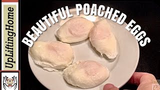 HOW TO MAKE POACHED EGGS  UpLiftingHome [upl. by Onitram]