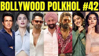 Bollywood Polkhol 42  KRK krkreview polkhol fatehTeaser babyjohntrailer jaat pushpa2 allu [upl. by Agnola]