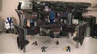 Halo Mega Bloks 97964 Covenant Scarab Signature Series Review [upl. by Haida925]