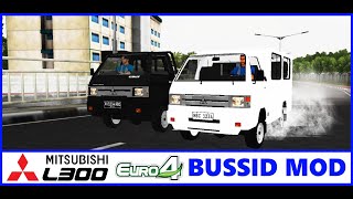 Mitsubishi L300 Euro 4 BUSSID MOD w RHD [upl. by Puto]