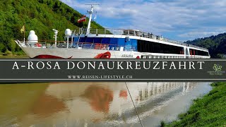 Donaukreuzfahrt mit ARosa Riva  Engelhartszell  Budapest  reisenlifestylech [upl. by Madlin]