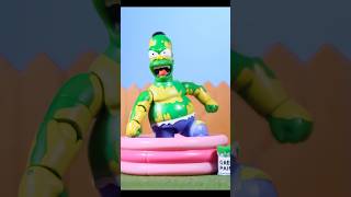 Furious Homer🍩 thesimpsons homer jakkspacific funny meme actionfigures [upl. by Siul]